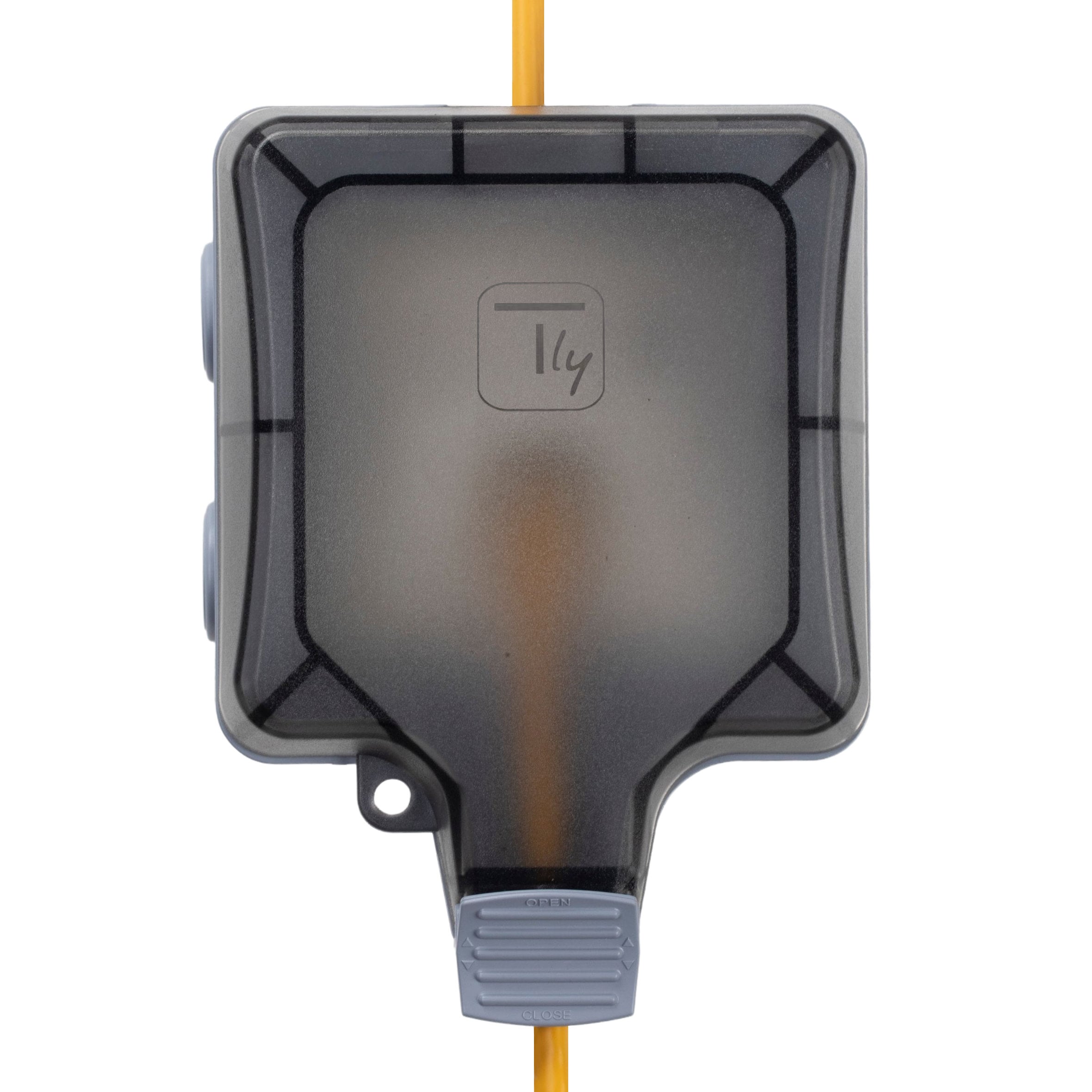 Scatola a Muro per 1 Frutto Keystone IP66 - Techly Professional IWP-MD SC66