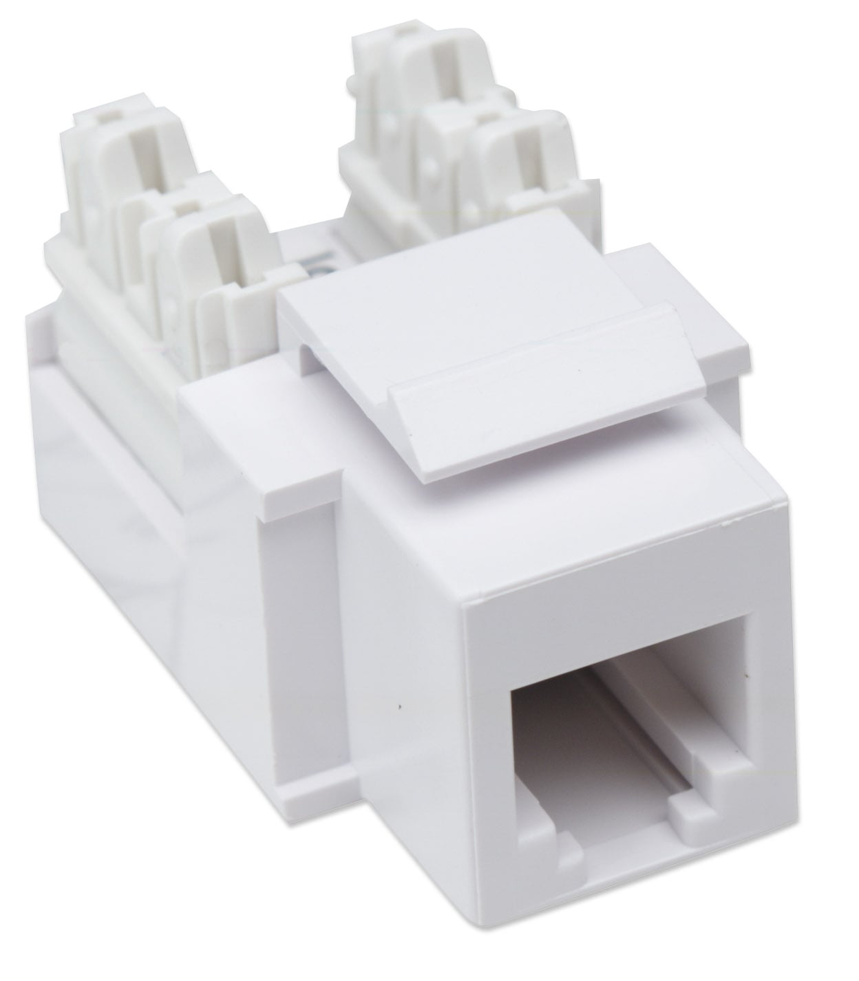 Frutti Telefonici RJ11/RJ12 Keystone Bianco - Intellinet IWP-MD TEL-WH