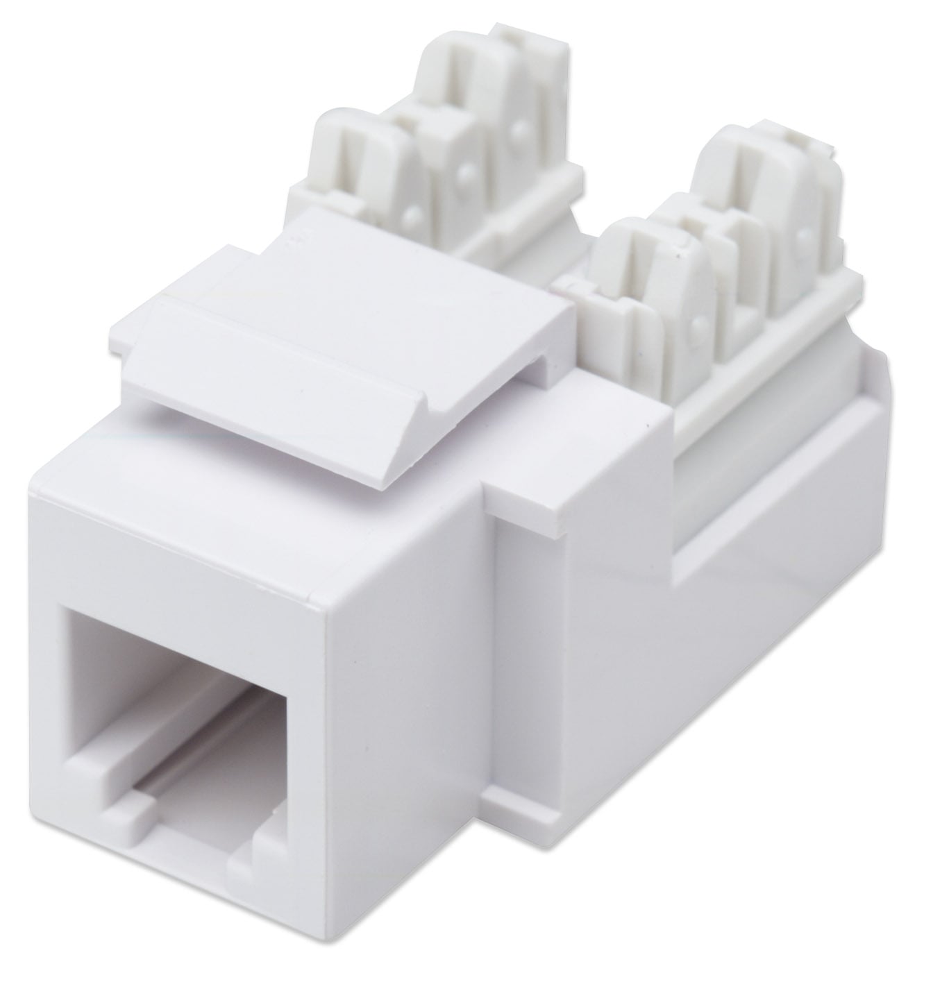 Frutti Telefonici RJ11/RJ12 Keystone Bianco - Intellinet IWP-MD TEL-WH