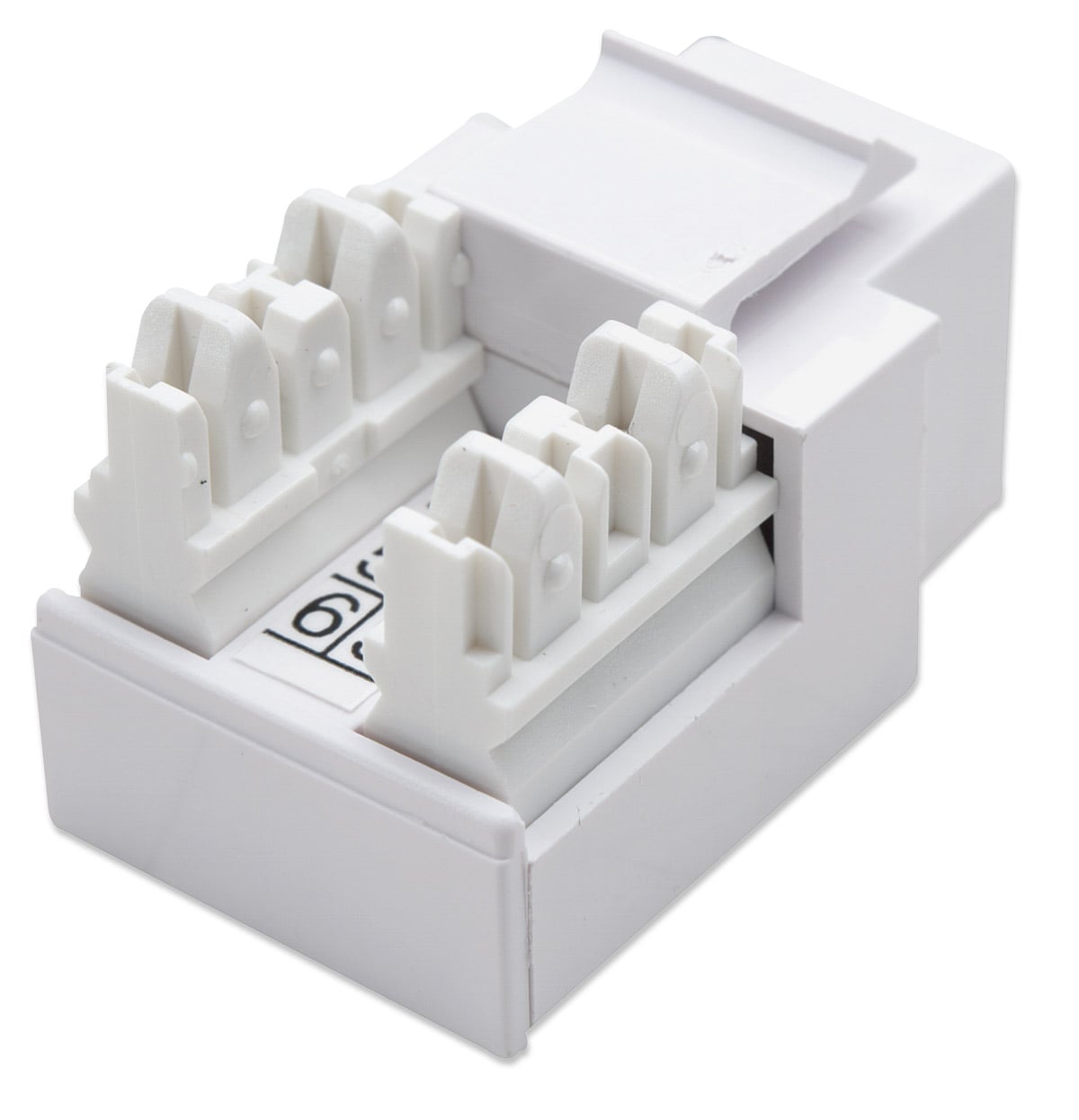 Frutti Telefonici RJ11/RJ12 Keystone Bianco - Intellinet IWP-MD TEL-WH