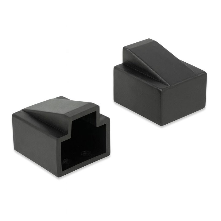 Kit 10 Dust Caps for RJ 45 Black - Techly Professional IWP-MD TP-CABT