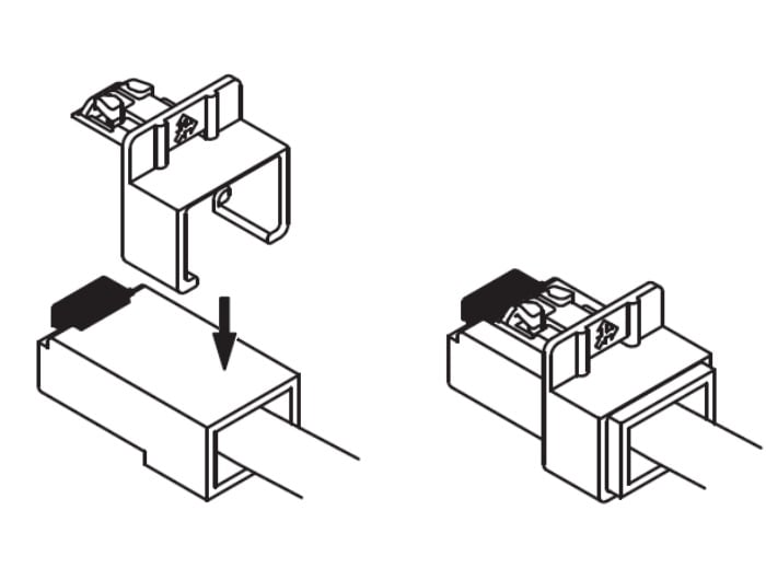 Kit Clip di Sicurezza RJ45 da 20 pezzi - Delock IWP-MD TP45/CLIP