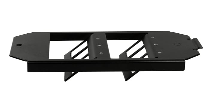 Modulo 6 Keystone per Scatola Derivazione 165 mm - Logilink IWP-MD-FL6BK